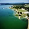 Photos aériennes de "base" - Photo réf. 7434 - La base de loisirs nautiques du lac de Madine est entoure d'une trs belle fort de 250 ha.