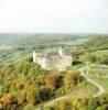 Photos aériennes de "siècle," - Photo réf. 780554 - Le chteau, imposante forteresse du XVe sicle, tait le quartier gnral du fameux Duc de Malbourck immortalis par la chanson populaire.