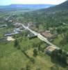 Photos aériennes de "Village" - Photo réf. 055303 - Le village tout en long est typiquement lorrain.
