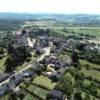 Photos aériennes de "France" - Photo réf. 10980 - Typique village de la France d'autrefois, avec ses commerces groups sur la place, ce chef-lieu de canton affiche ses particularits comme autant d'attraits.