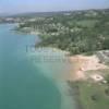 Photos aériennes de "lacs" - Photo réf. 13404 - Un des lacs amnag en plage.