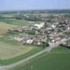 Photos aériennes de "centre" - Photo réf. 15059 - Ancien bourg mdival, ex-enclave de Bourgogne en terre comtoise, Chaussin, chef-lieu de canton, est un centre actif de commerces et de services.
