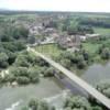 Photos aériennes de "riviere" - Photo réf. 15496 - Entre la rivire Doubs et l'immense fort de Chaux, le village de Rans est toujours hant par les ruines de ses anciennes forges.