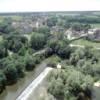 Photos aériennes de "riviere" - Photo réf. 15497 - Entre la rivire Doubs et l'immense fort de Chaux, le village de Rans est toujours hant par les ruines de ses anciennes forges.
