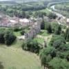 Photos aériennes de "riviere" - Photo réf. 15507 - Entre la rivire Doubs et l'immense fort de Chaux, le village de Rans est toujours hant par les ruines de ses anciennes forges.