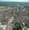 Photos aériennes de "siècle," - Photo réf. 16384 - On apercoit la Collgiale Notre-Dame qui fut difie au XVI sicle.