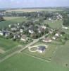 Photos aériennes de "Village" - Photo réf. 16860 - La commune tire son nom de l'glise ddie  Saint-Martin et du manoir seigneural du village.