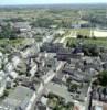 Photos aériennes de "centre" - Photo réf. 17839 - Au centre l'glise et derrire, avec le second clocheton l'ancienne Abbaye qui sert aujourd'hui de Mairie.