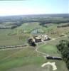 Photos aériennes de "golf" - Photo réf. 18023 - Le golf de Baug, implant sur le domaine de Bordes  Pontign.