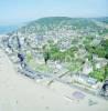 Photos aériennes de "littoral" - Photo réf. 18362 - Exemple typique de petite ville normande entre littoral et campagne.
