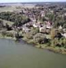 Photos aériennes de "village" - Photo réf. 20264 - C'est la Sane qui a forg le destin du village de Glanon et qui continue  attirer les citadins.