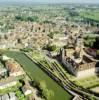 Photos aériennes de Paray-le-Monial (71600) | Saône-et-Loire, Bourgogne, France - Photo réf. 20404 - Cette glise a t ddie  Notre-Dame, puis elle a t leve au rang de basilique en 1875.