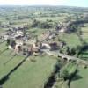 Photos aériennes de "église" - Photo réf. 20839 - Vue du centre du bourg avec son glise Saint-Barthlemy.