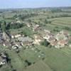 Photos aériennes de "centre" - Photo réf. 20840 - Vue du centre du bourg avec son glise Saint-Barthlemy.