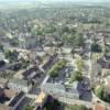 Photos aériennes de "centre" - Photo réf. 21385 - Au centre de la ville, l'glise du XVIII difie par Emiland Gauthey.