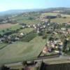 Photos aériennes de "romane" - Photo réf. 22500 - Vieux bourg perch, Charnay-ls-Mcon est connu pour son glise romane.