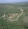 Photos aériennes de "siècle," - Photo réf. 22816 - L'glise romane de la fin du 12 sicle et le chteau fort des Sires de Brancion.