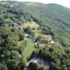 Photos aériennes de "village" - Photo réf. 23012 - Uchon, village perch, connu pour ses rochers tranges, est surnomm Perle du Morvan. Site class, il offre aussi un large panorama.