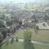 Photos aériennes de "village" - Photo réf. 23071 - Vue d'ensemble du village situ dans la valle de la Guye.
