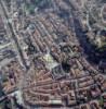 Photos aériennes de "Plan" - Photo réf. 23884 - Sur les hauteurs de Bar-le-Duc, la Tour de l'Horloge en arrire plan et les remparts.