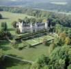 Photos aériennes de "parc" - Photo réf. 24022 - Chteau de Bourlmont du 13me remani au16me, restaur vers 1850 et son parc