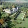 Photos aériennes de "parc" - Photo réf. 24023 - Chteau de Bourlmont du 13me remani au16me, restaur vers 1850 et son parc