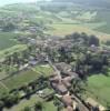 Photos aériennes de "village" - Photo réf. 39781 - Village des coteaux du Mconnais, terre natale de Lamartine.