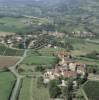 Photos aériennes de "village" - Photo réf. 39782 - Village des coteaux du Mconnais, terre natale de Lamartine.