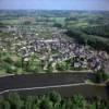 Photos aériennes de "Sarthe" - Photo réf. 9117 - Le village de Malicorne et les rives de la Sarthe amnages pour le public.