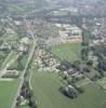 Photos aériennes de "centre" - Photo réf. 32404 - L'arrive sur Evreux par la route de Conches, avec, au centre de la photo, le stade de Navarre.