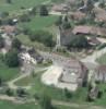 Photos aériennes de "église" - Photo réf. 36559 - Au coeur du bourg, l'glise du XIXe sicle.