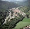 Photos aériennes de Kaysersberg (68240) - Alspach | Haut-Rhin, Alsace, France - Photo réf. 37825 - La papeterie de Kaysersberg niche dans la valle de la Weiss.