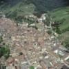 Photos aériennes de Ribeauvillé (68150) | Haut-Rhin, Alsace, France - Photo réf. 38088 - La vieille ville et ses trois glises.
