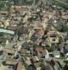 Photos aériennes de "Village" - Photo réf. 38093 - Le coeur du village avec son glise interconfessionnelle et son cole primaire.