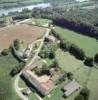 Photos aériennes de "étendue" - Photo réf. 39798 - Avec 85 hectare de territoire, la commune est l'une des moins tendue de Sane-et-Loire.