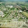 Photos aériennes de "entreprise" - Photo réf. 49930 - Au premier plan, le dpt de bois de l'entreprise Lyonnet.