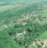 Photos aériennes de "châteaux" - Photo réf. 50536 - Le chteau et l'glise Saint-Nicolas.