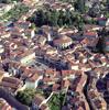 Photos aériennes de "France" - Photo réf. 54311 - La seule mairie ronde de France se trouve ici,  Ambert dans le Puy-de-Dme.