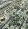 Photos aériennes de "gare" - Photo réf. 54682 - On aperoit la gare.