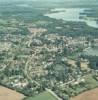 Photos aériennes de "Plan" - Photo réf. 54911 - En arrire plan, l'Erdre, affluent de la Loire.