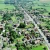 Photos aériennes de "église" - Photo réf. 56700 - Le village est travers par la dpartementale 932, et  sa gauche se situe l'glise.