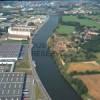 Photos aériennes de "riviere" - Photo réf. 56878 - Le port de Santes est source de richesse pour la commune.