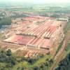 Photos aériennes de Crespin (59154) | Nord, Nord-Pas-de-Calais, France - Photo réf. 58303 - Cette grande usine (ex-ANF Industrie) de 46 hectares, fabrique du matriel ferroviaire, et notamment l'autorail de grande capacit (500 rames pour la SNCF). 1300 salaris sont employs.