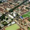 Photos aériennes de Lille (59000) | Nord, Nord-Pas-de-Calais, France - Photo réf. 58486 - Vers le haut, on distingue le boulevard Montebello, et au premier plan, le stade Salengro.