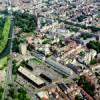 Photos aériennes de Lille (59000) | Nord, Nord-Pas-de-Calais, France - Photo réf. 58874 - En haut  gauche, le canal de la Haute Dele et le jardin Vauban.