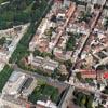 Photos aériennes de Lille (59000) | Nord, Nord-Pas-de-Calais, France - Photo réf. 59001 - Le bout de la rue Solfrino touchant le jardin Vauban