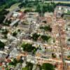 Photos aériennes de "église" - Photo réf. 59183 - La rue Saint-Andr avec son glise,  gauche et  droite, la rue Royale.