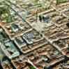 Photos aériennes de "stanislas" - Photo réf. 60149 - La diagonale de cette image part, en bas  gauche, de l'Htel de Ville situ Place Stanislas (dont on peut apercevoir le dallage) et se prolonge vers la Cathdrale.