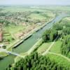 Photos aériennes de Arleux (59151) - Le Canal | Nord, Nord-Pas-de-Calais, France - Photo réf. 61357 - Les pniches le long des berges.