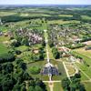 Photos aériennes de "jardins" - Photo réf. 62620 - Chef-d'oeuvre du style Louis XIII entour de parcs et jardins.